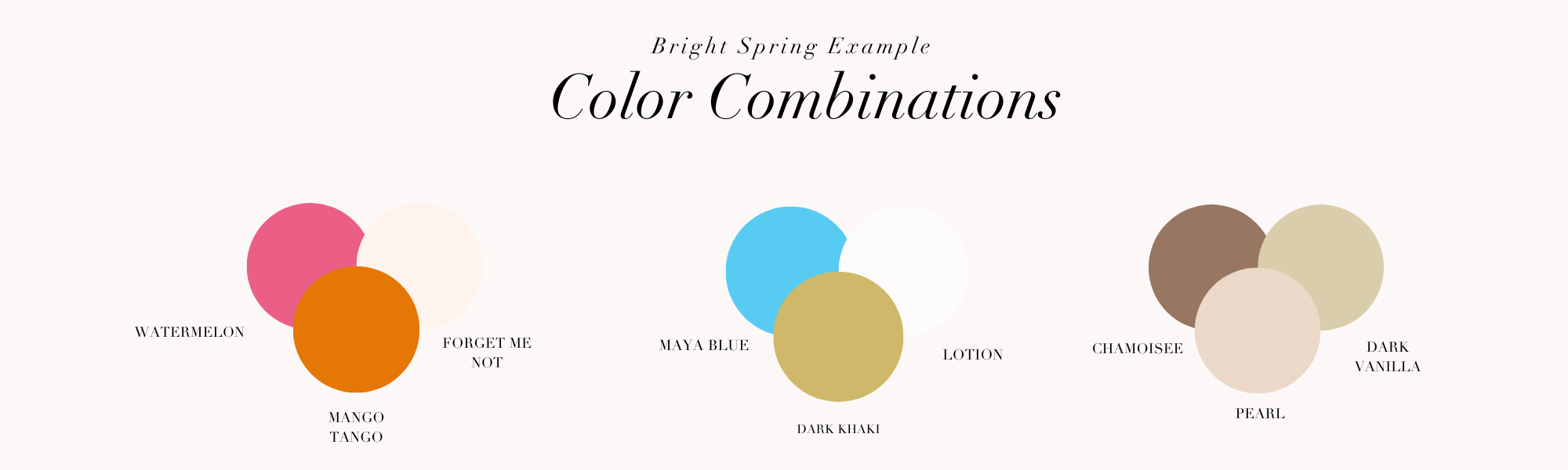 The Bright Spring Palette | Curate Your Style