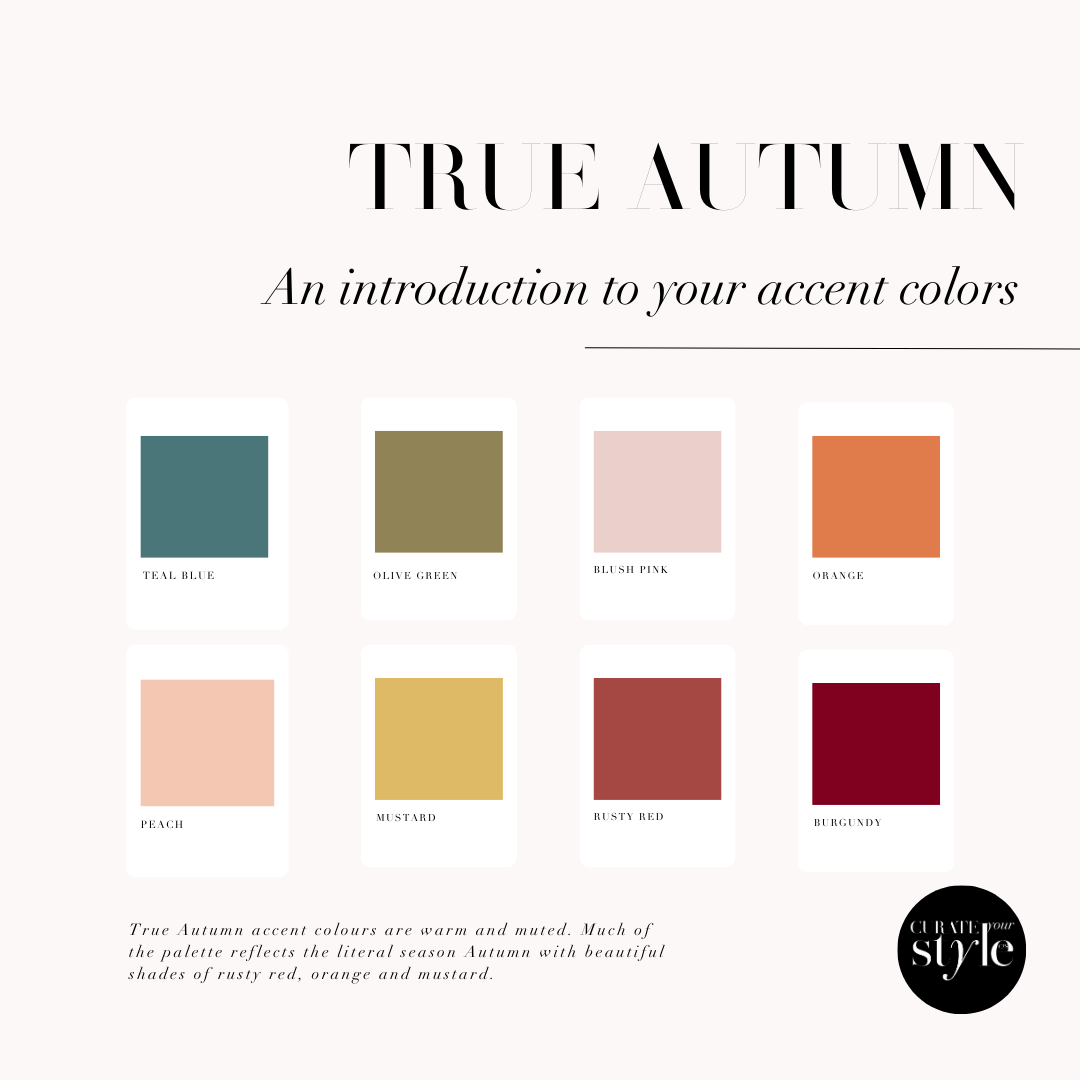 Warm (True) Autumn Color Palette and Wardrobe Guide, Dream Wardrobe