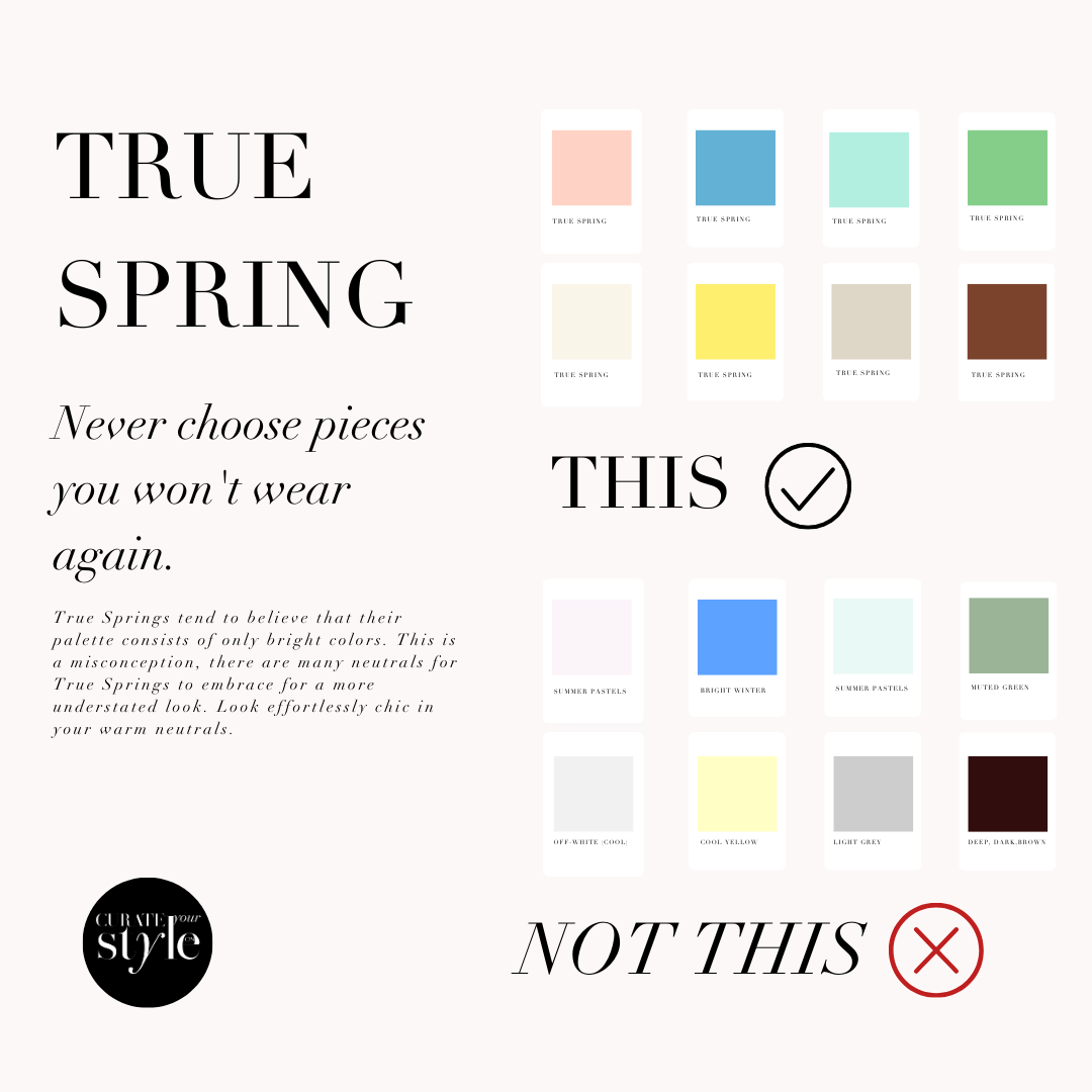 The True Spring Colour Palette