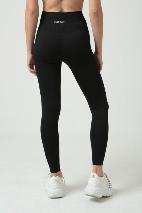 Jet Black Seamless Leggings - Shop Better Today