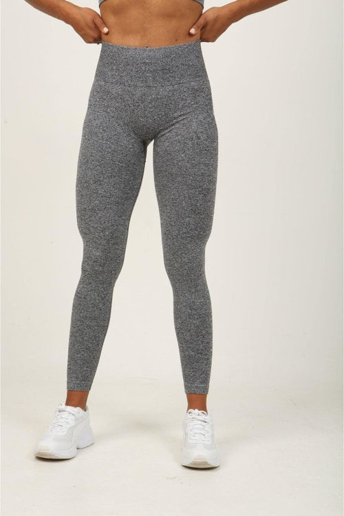 High Waisted Dylan Leggings Charcoal Marle Cotton On