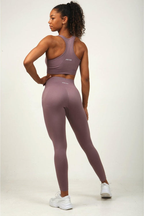 CAICJ98 Workout Leggings for Women Seamless Leggings for Women High Waist  Yoga Pants, Scrunch Lifting Elastic Tights Purple,L - Walmart.com