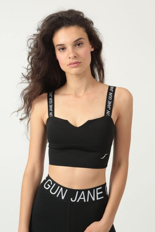 Black  Sport Bra from Sorex Sport, Olah Raga, Baju Olahraga di