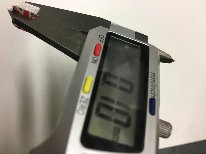 measuring thickness of camtag