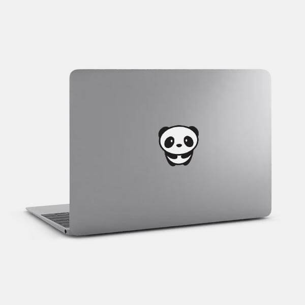 panda macbook sticker