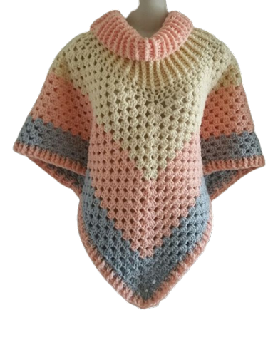 The Crochet Poncho – Outerwear Art