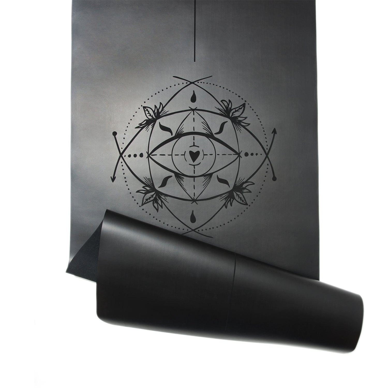 sacred geometry yoga mat