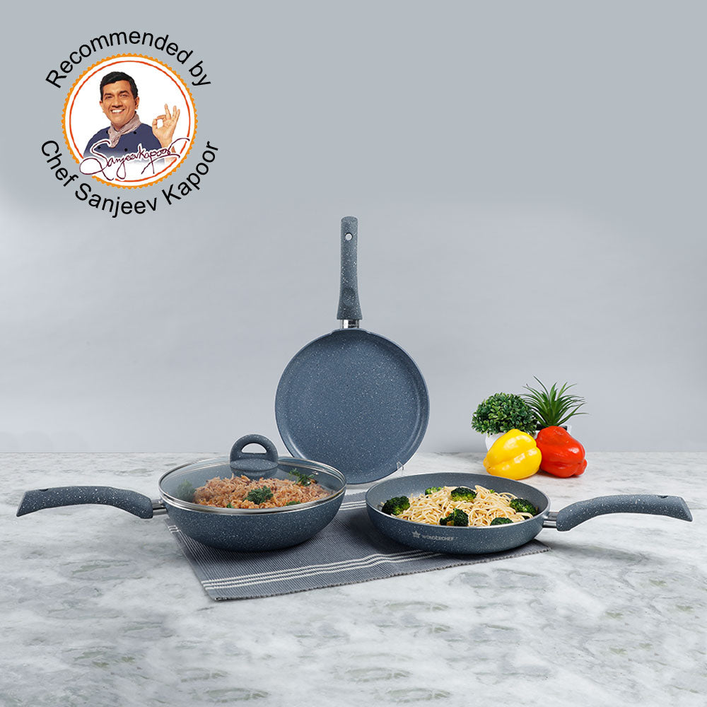 Nonstick-Crepe-Dosa-Pan Pancake Flat-Skillet Tawa-Griddle 10-Inch with  Stay-Cool Handle Induction-Compatible Pfoa Free - China Nonstick Cookware  and Cookware Set price