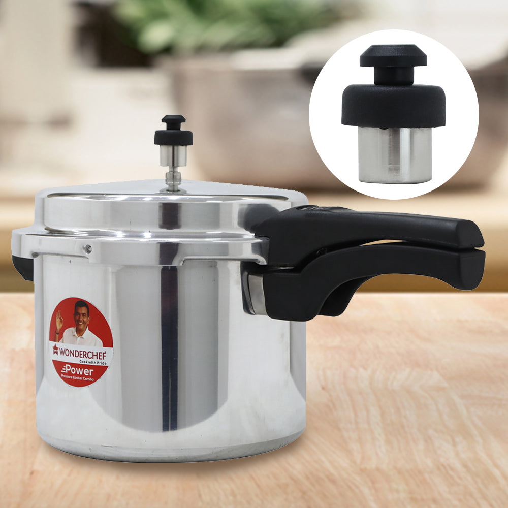 Power 2,3,5L Pressure Aluminium Cooker Combo