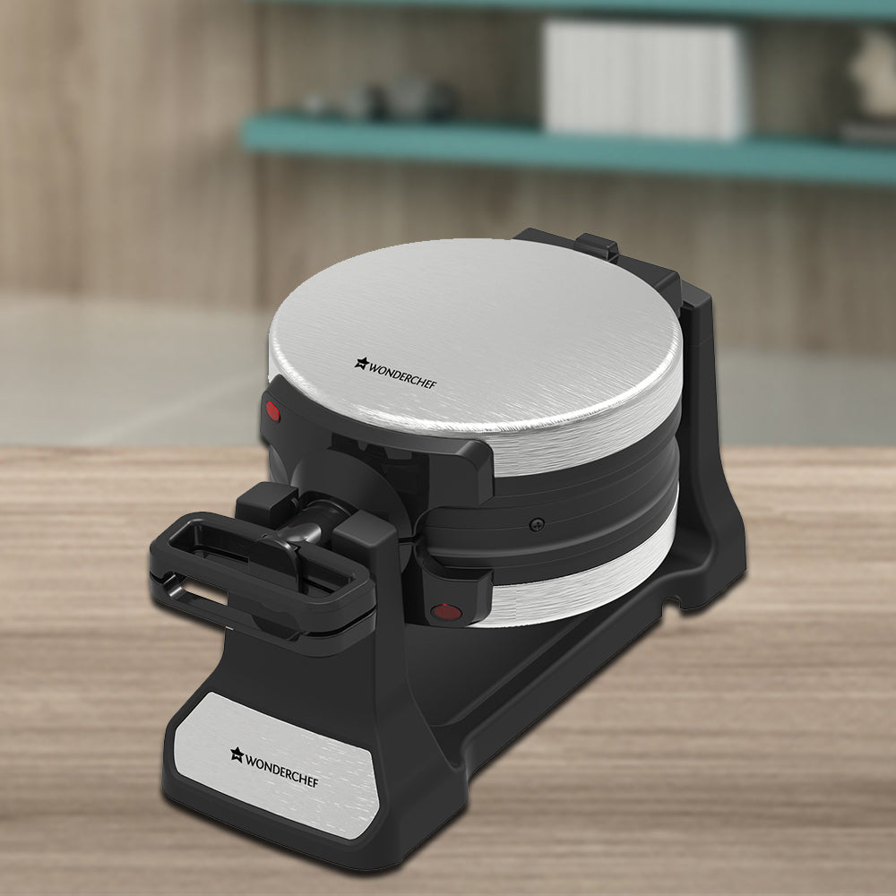 Wonderchef Dual Belgian Waffle Maker