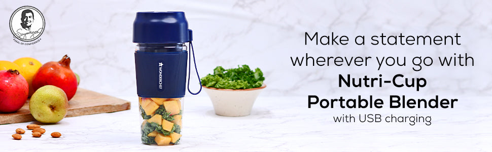 Personal Electric Single Serve Blender — NutriChef Kitchen