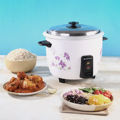 Nutri Cook Rice Cooker with Single Bowl, 1.8 Litres, 2 Years