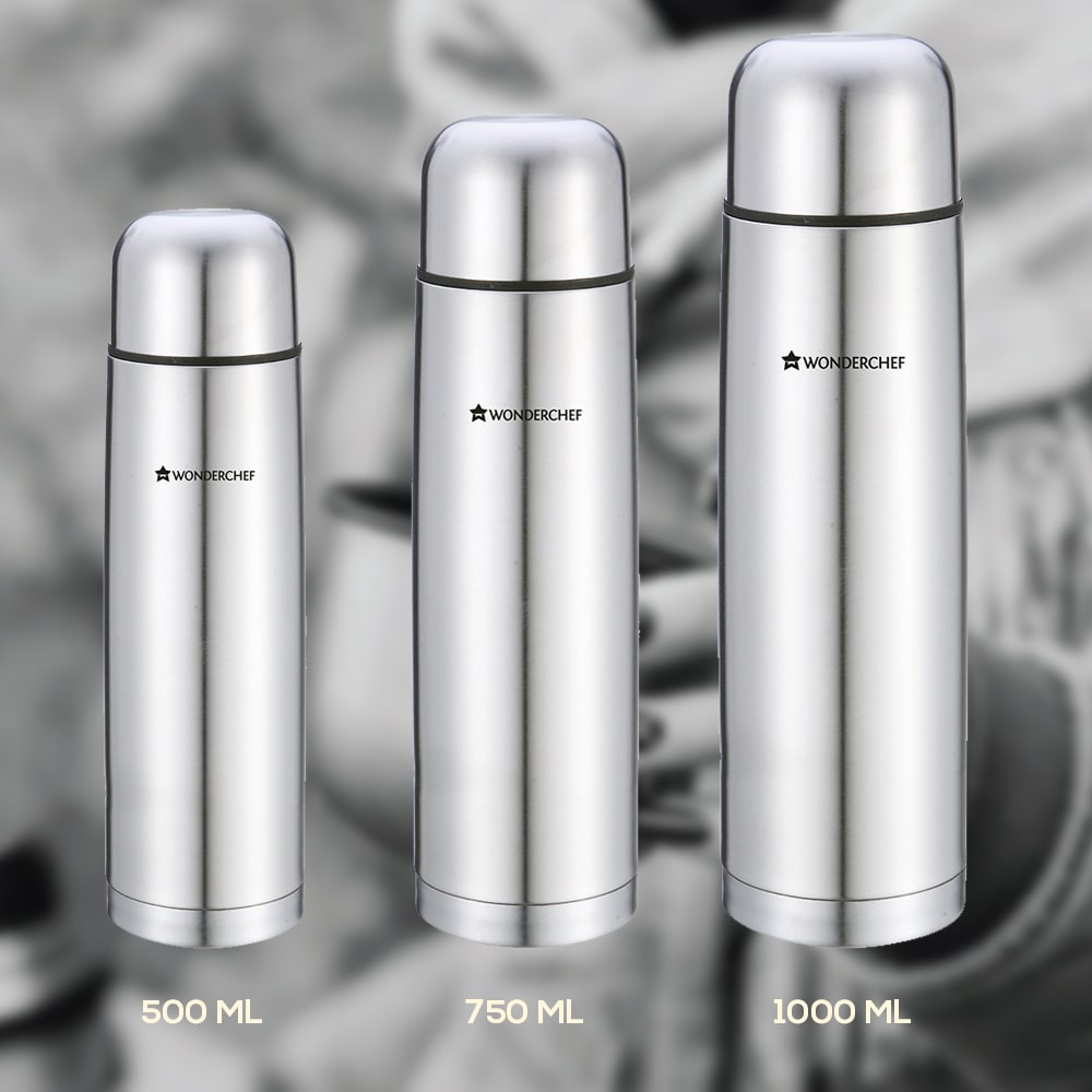 Wonderchef Hot-Bot 750 Ml  Stainless Steel Water Bottle Online