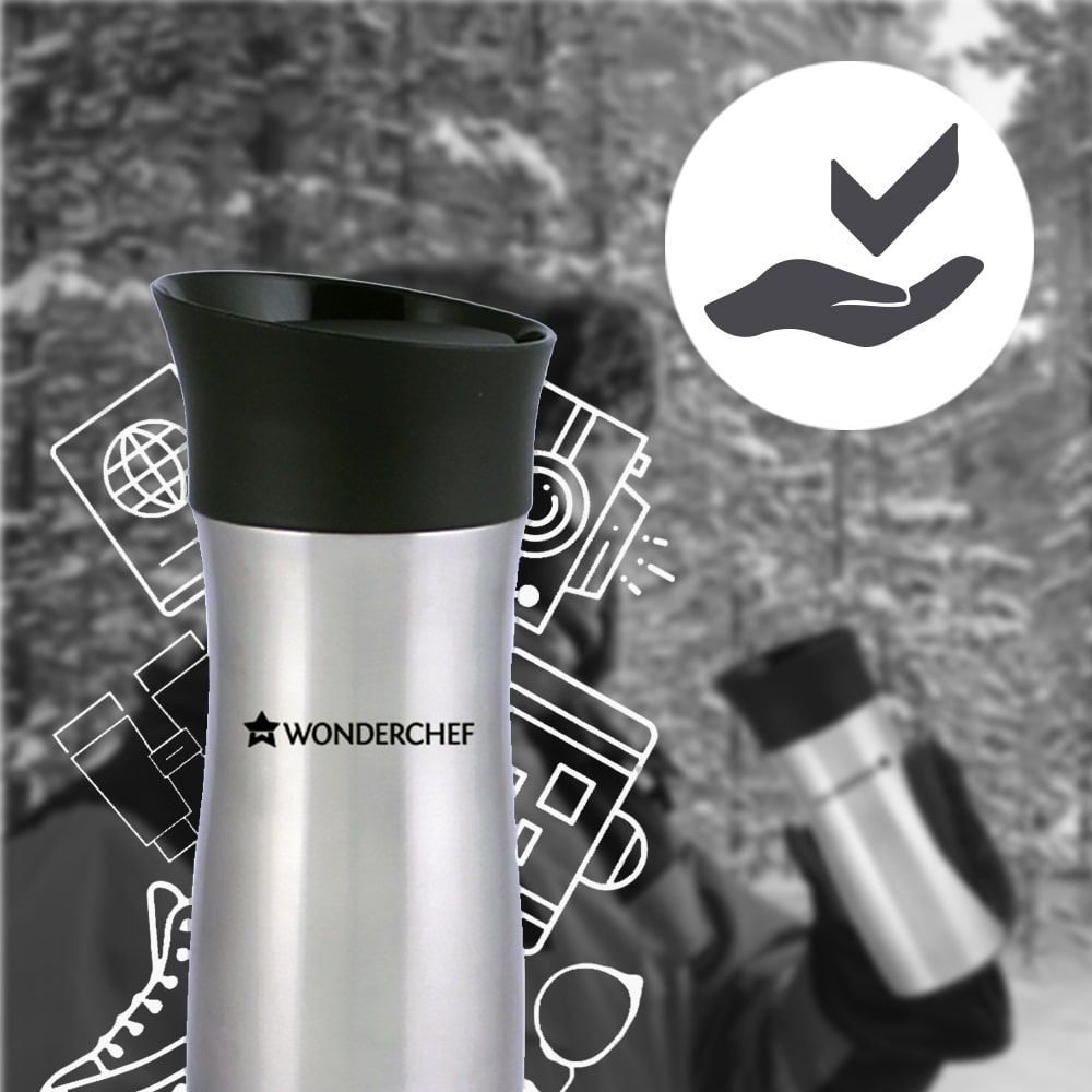 Tea Infuser Vacuum Flask 300ml Insulated Thermos Bottle Travel Coffee Mug