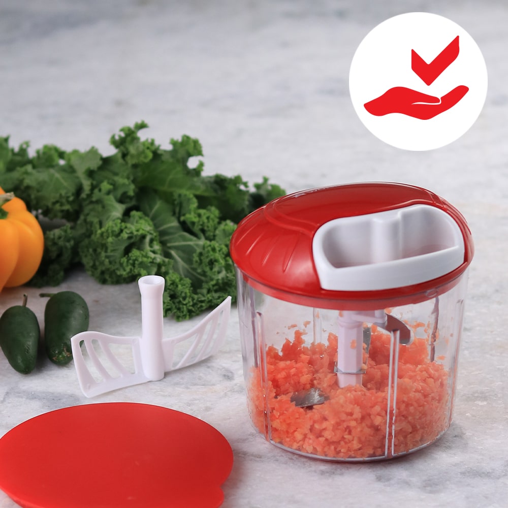 String Fruits and Vegetables Chopper With 5 Blade