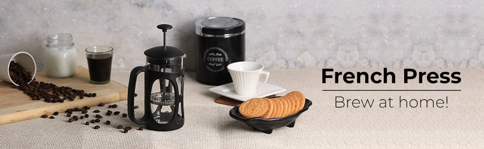 Clever Chef French Press Coffee Maker, Maximum Flavor Coffee