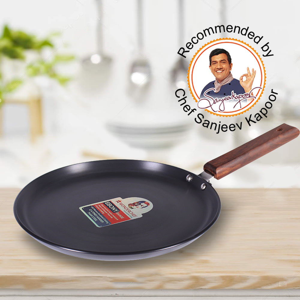 Dosa pan,NON - STICK DOSA PAN,Non-Stick Flat Dosa Tawa Set (Black Flat Dosa  Flat Dosa Tawa 300 mm),cookware dosa pan,best dosa pan,non stick dosa pan