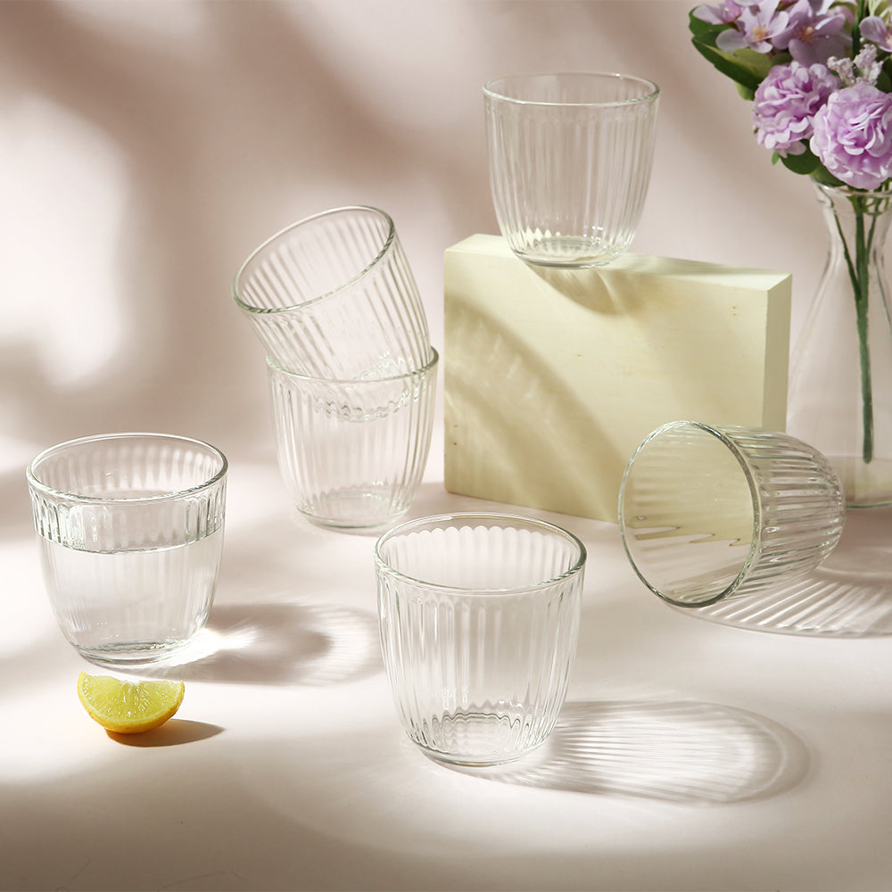 Bormioli Water Glass - Clear - 290 ML - Set of 6