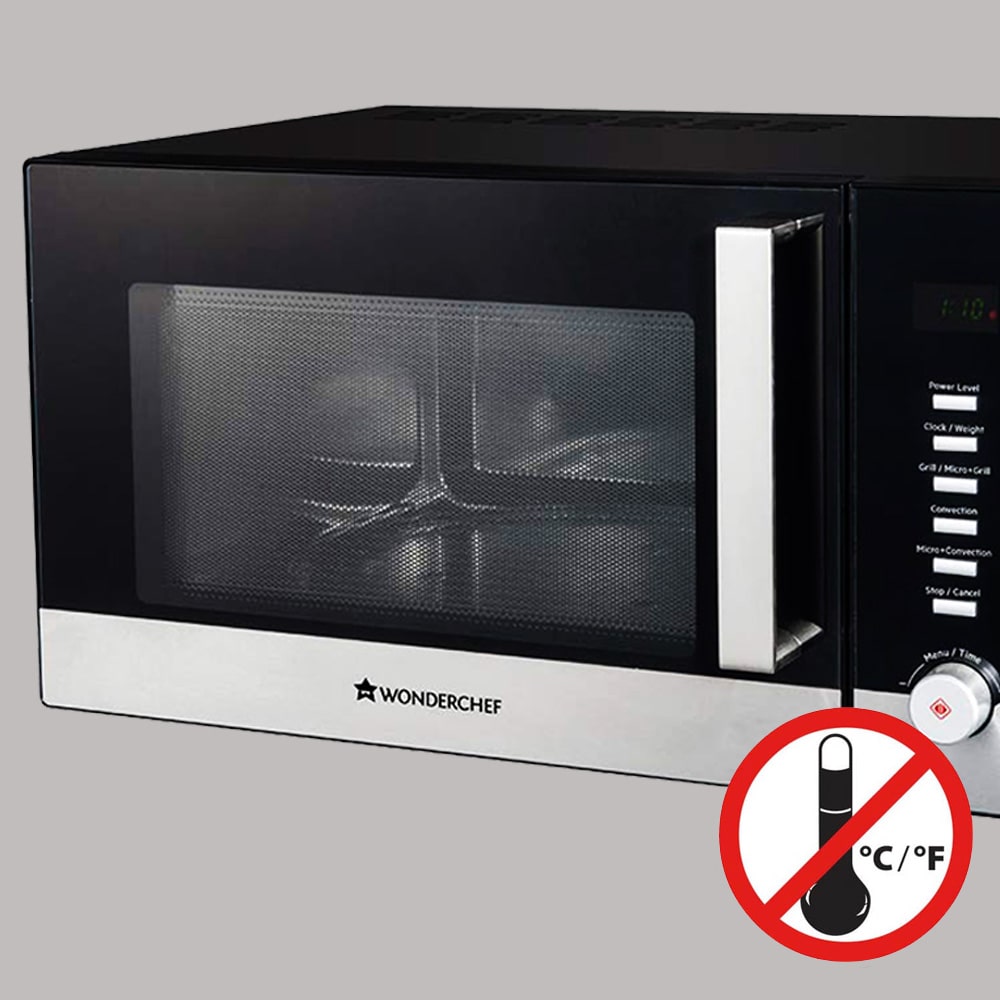 Roland Microwave, 30L, 2200W, Stainless Steel Cavity, Heat Resistant Glass Door, 10 Years Warranty on Magnetron