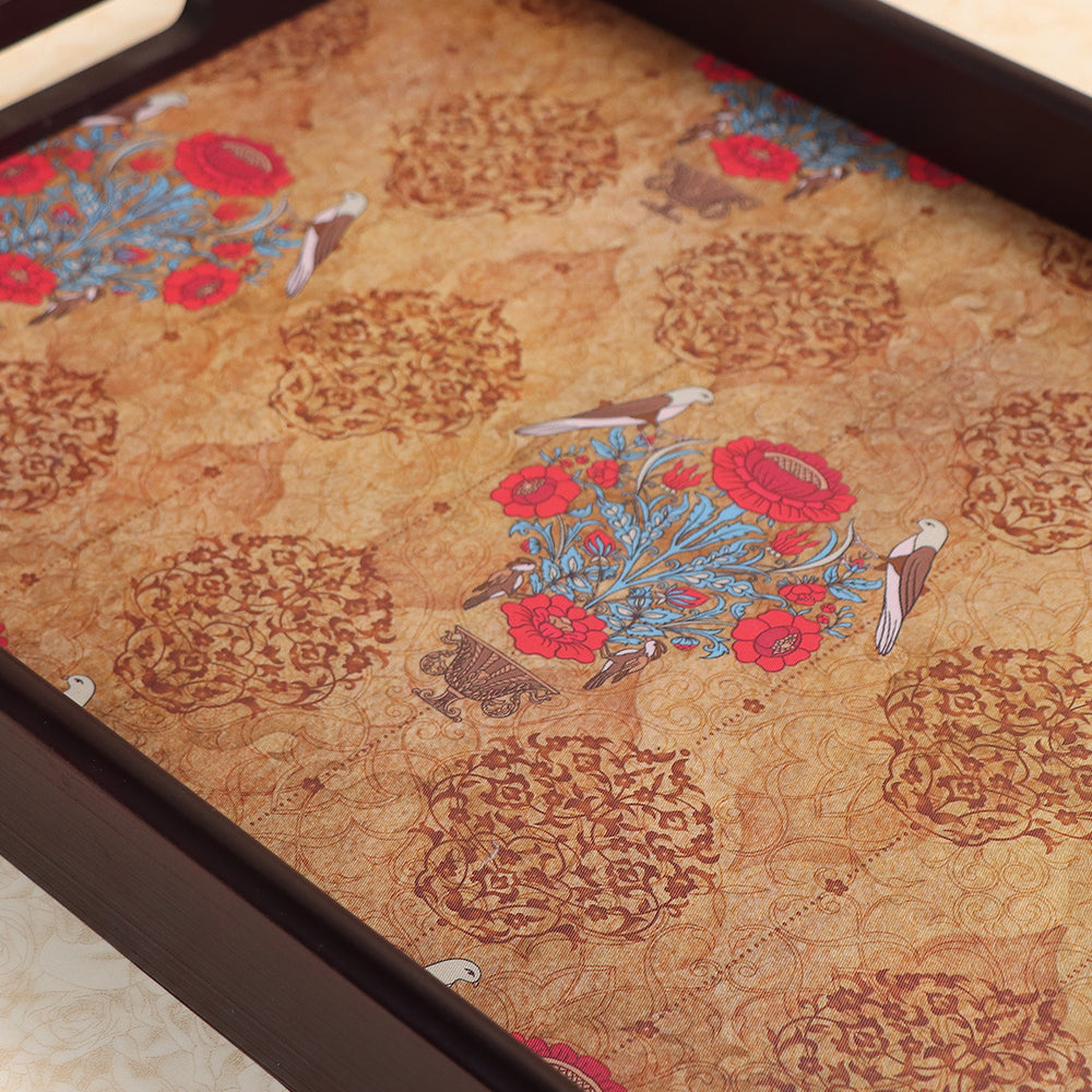 Casablanca Damask Motif Tray - Large