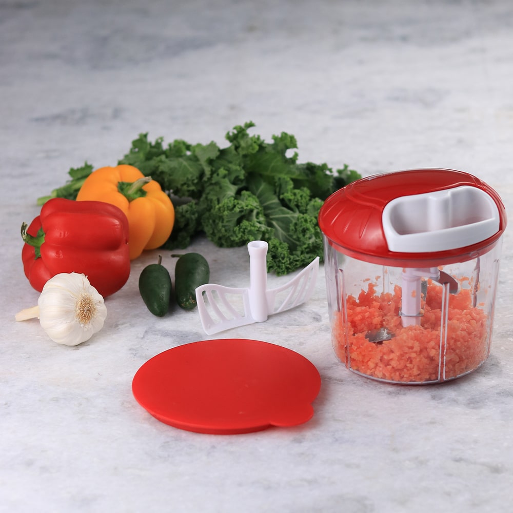 String Fruits and Vegetables Chopper With 5 Blade