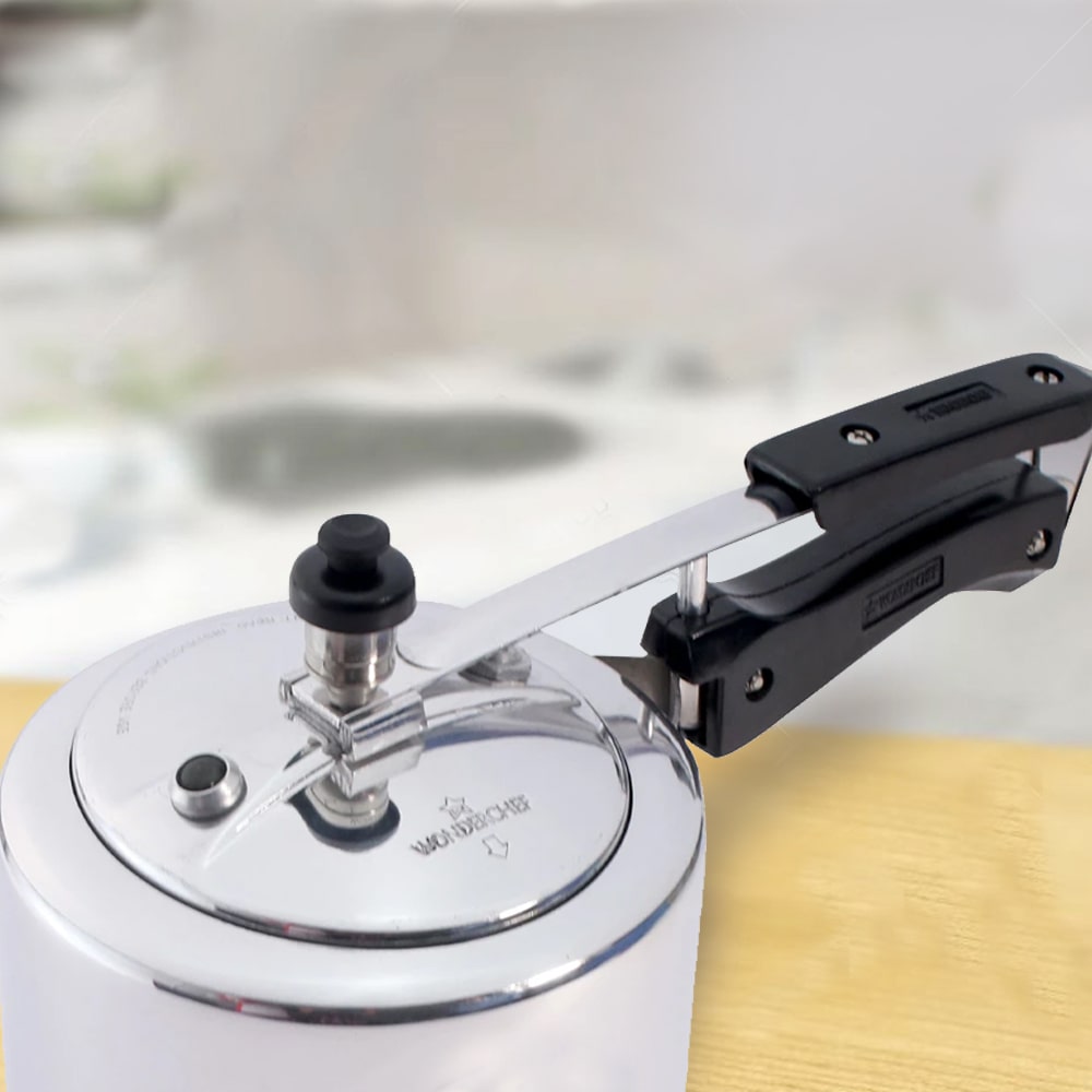 Ultima Induction Base 5L Aluminium Pressure Cooker With inner Lid