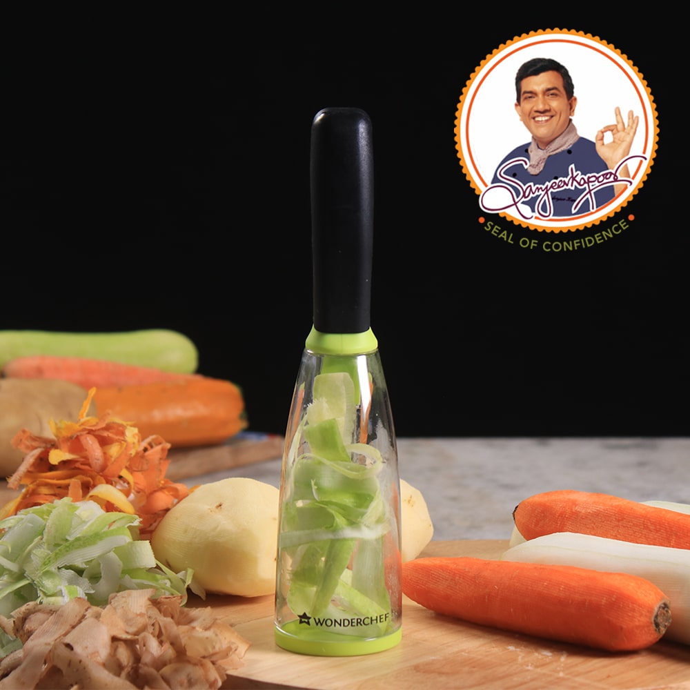 Stainless Steel Multi-functional Storage Peeler With Container