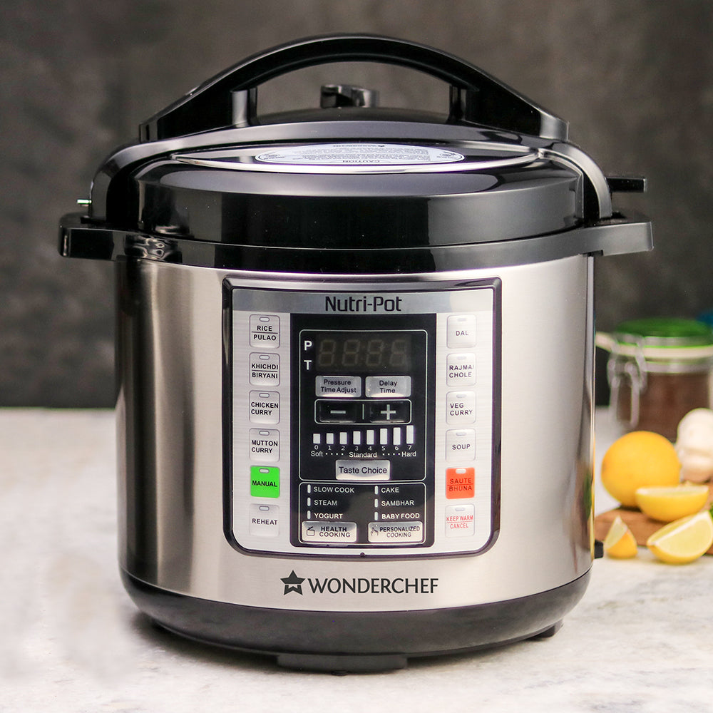 Nutri-Pot 6L Electric Pressure Cooker with 7-in-1 Functions