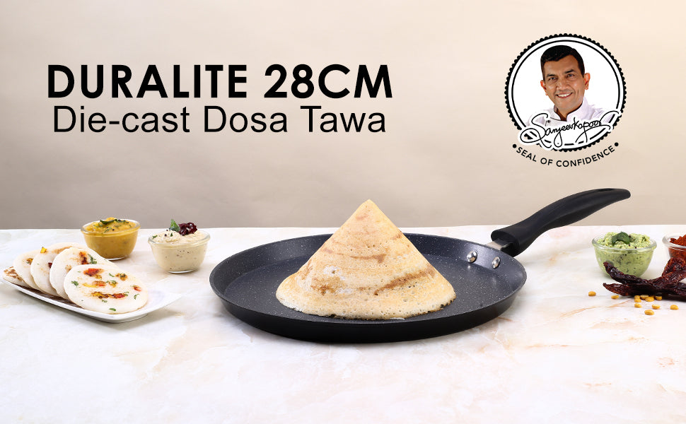 Wonderchef Premium Non-Stick Aluminum Indian Cooking Dosa Paratha