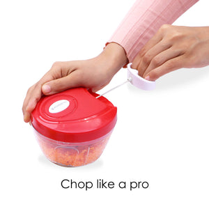 Buy Frekich Plastic 450 ml Compact Vegetable Chopper with 3 Blades