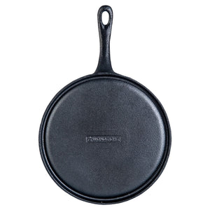 Seasoned Cast Iron Flat Dosa Tawa and Skillet Combo - Essential Traditions  by Kayal