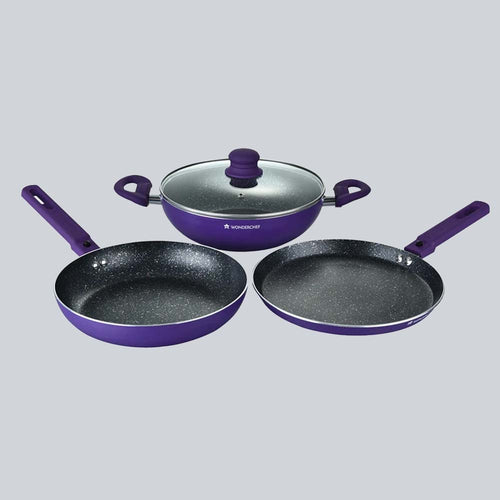 Diana Set - Purple with 5-layer non-stick coating