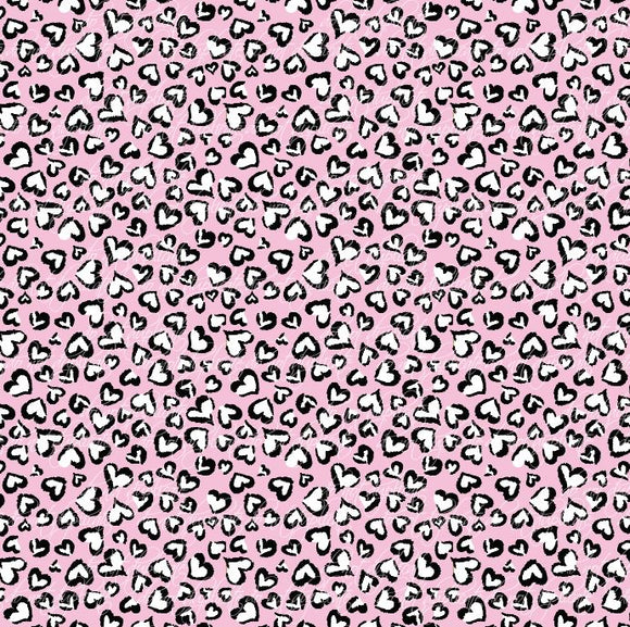Leopard Heart pink Printed Vinyl – Carolina Vinyl Printing