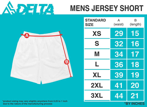 Size Charts – Delta Sportswear Philippines