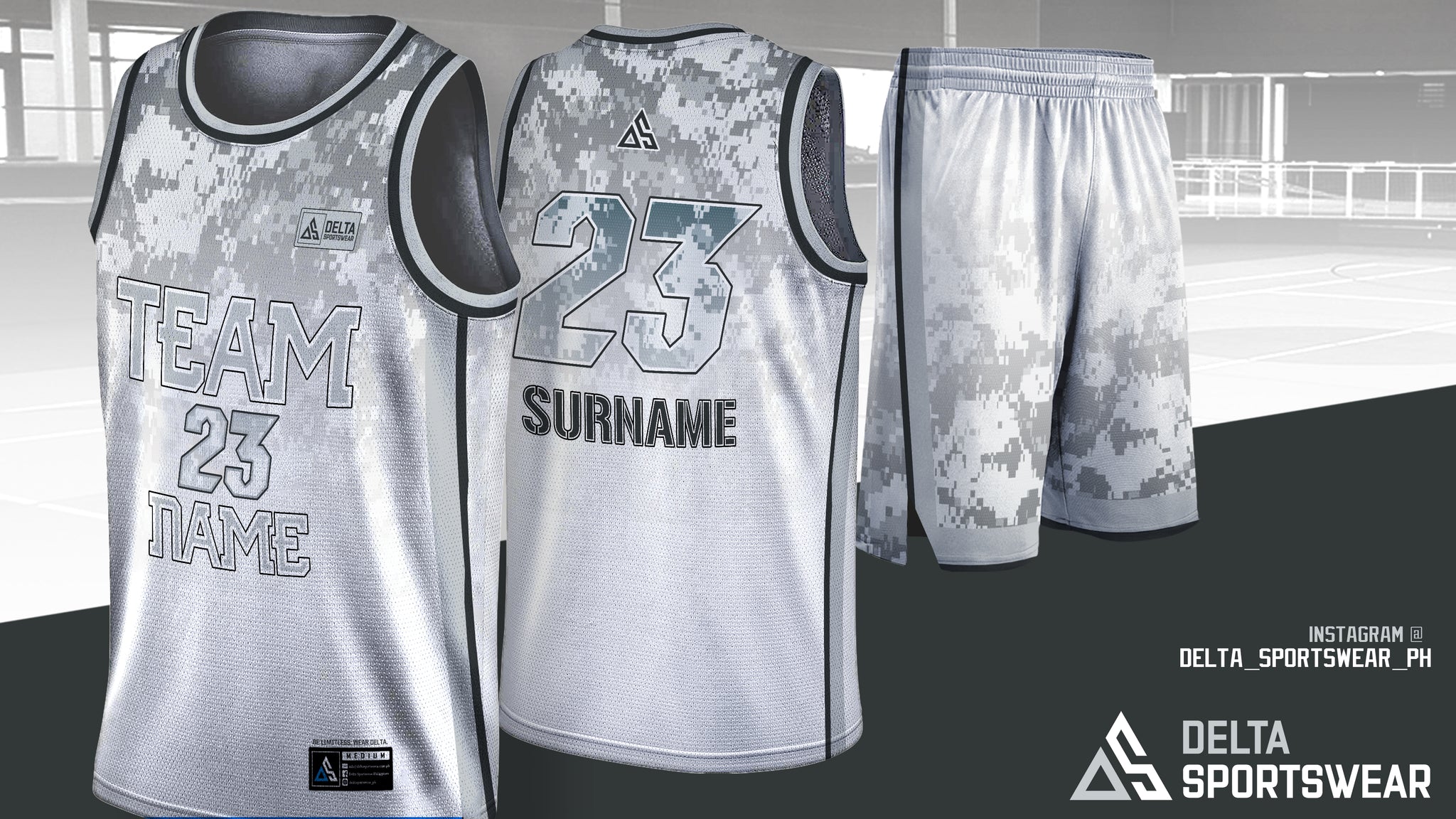 gray jersey basketball