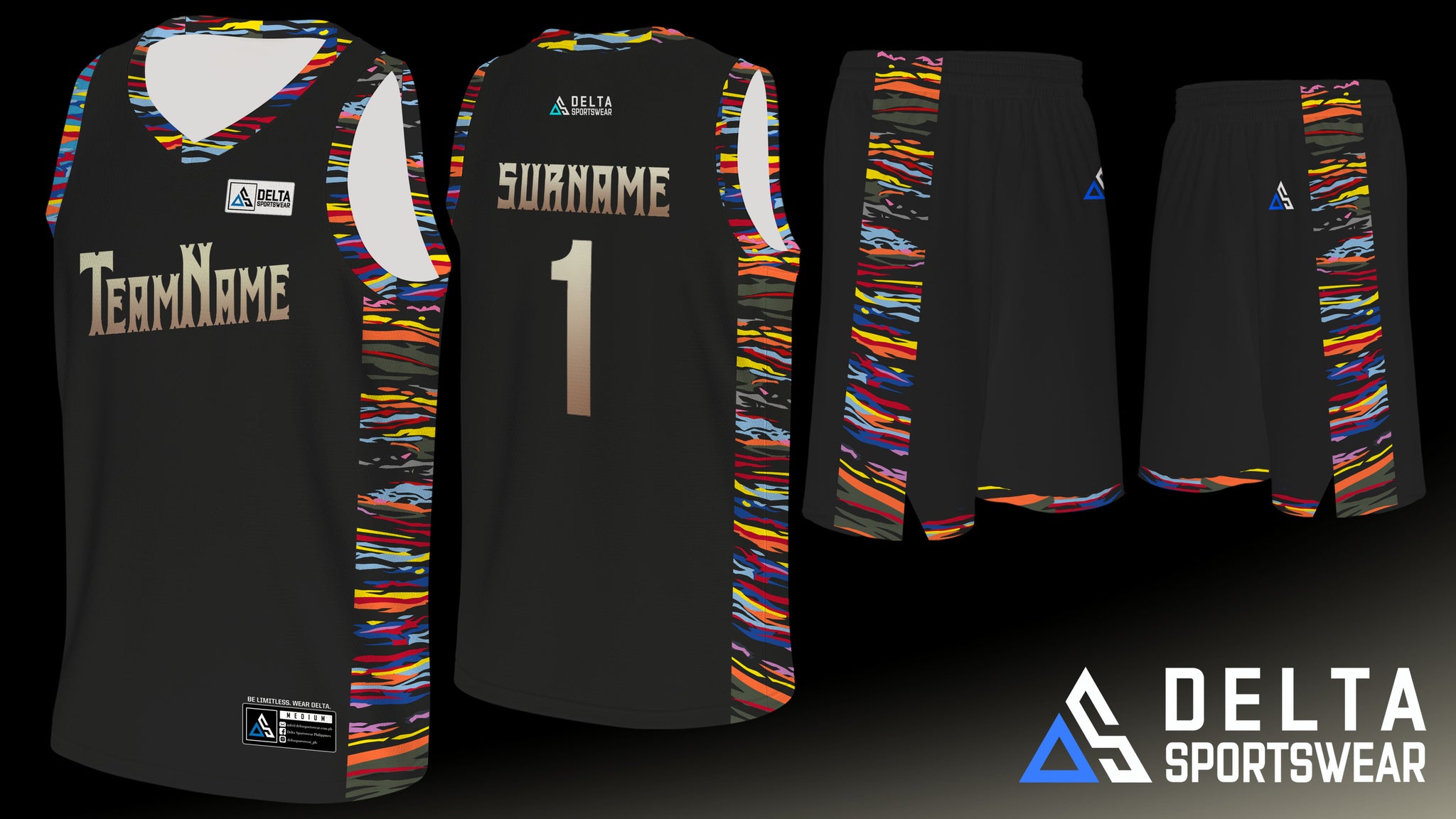 delta sportswear basketball jersey