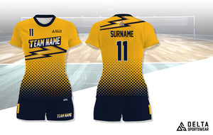 volleyball jersey design yellow