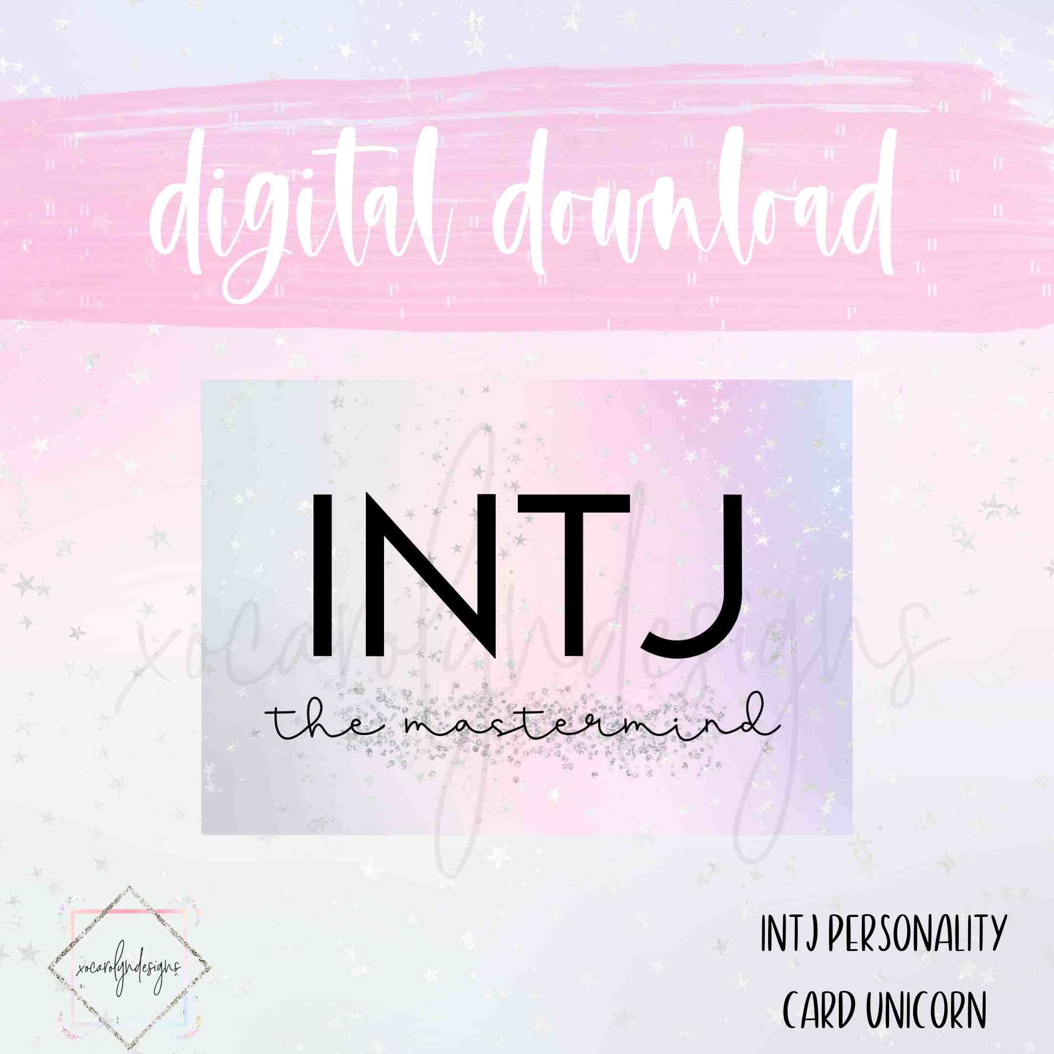 Digital Intj The Mastermind Unicorn B6 Rings Xocarolyndesigns