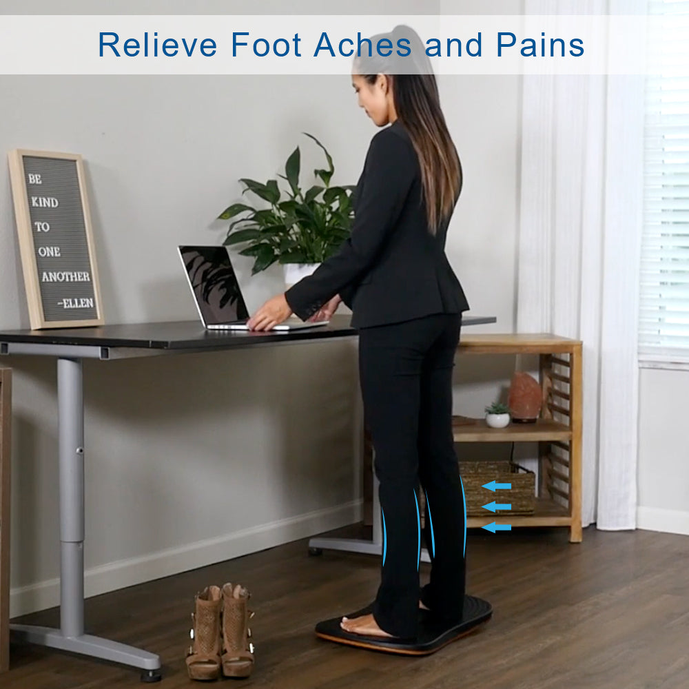 Strongtek Anti Fatigue Balance Board Best Sit Stand Desk Accessory