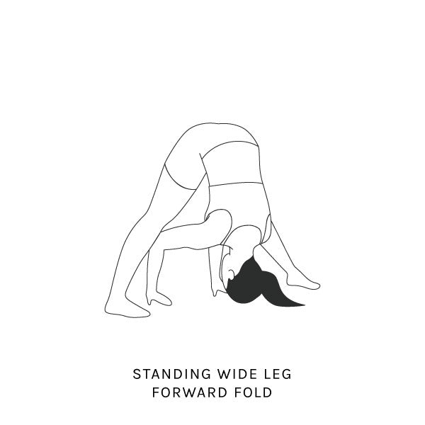 Wide Legged Forward Fold - Stretch Every Day