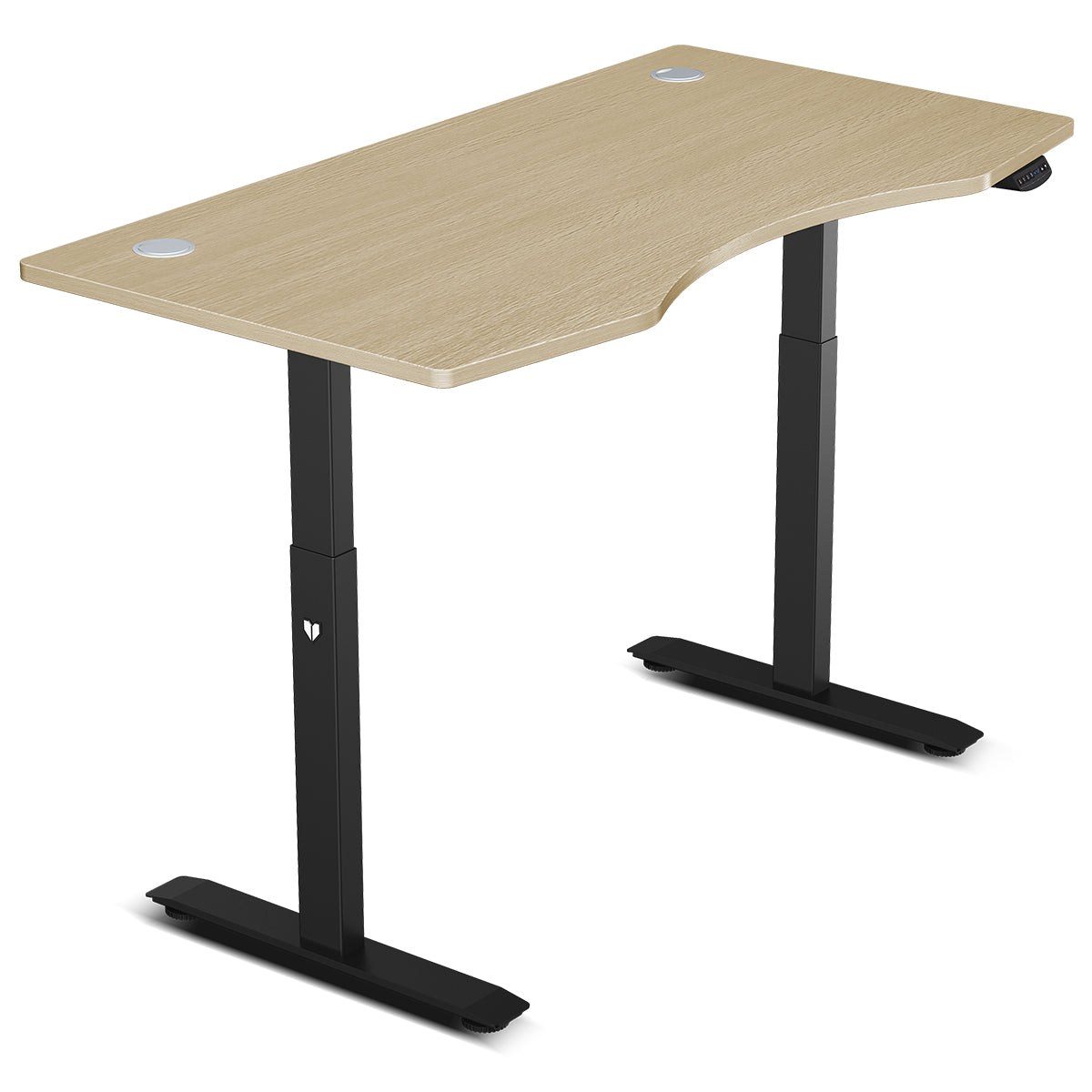 ErgoDesk Automatic Standing Desk 1500mm (Oak) – Lifespan Fitness