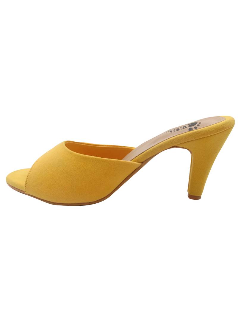 lemon yellow sandals