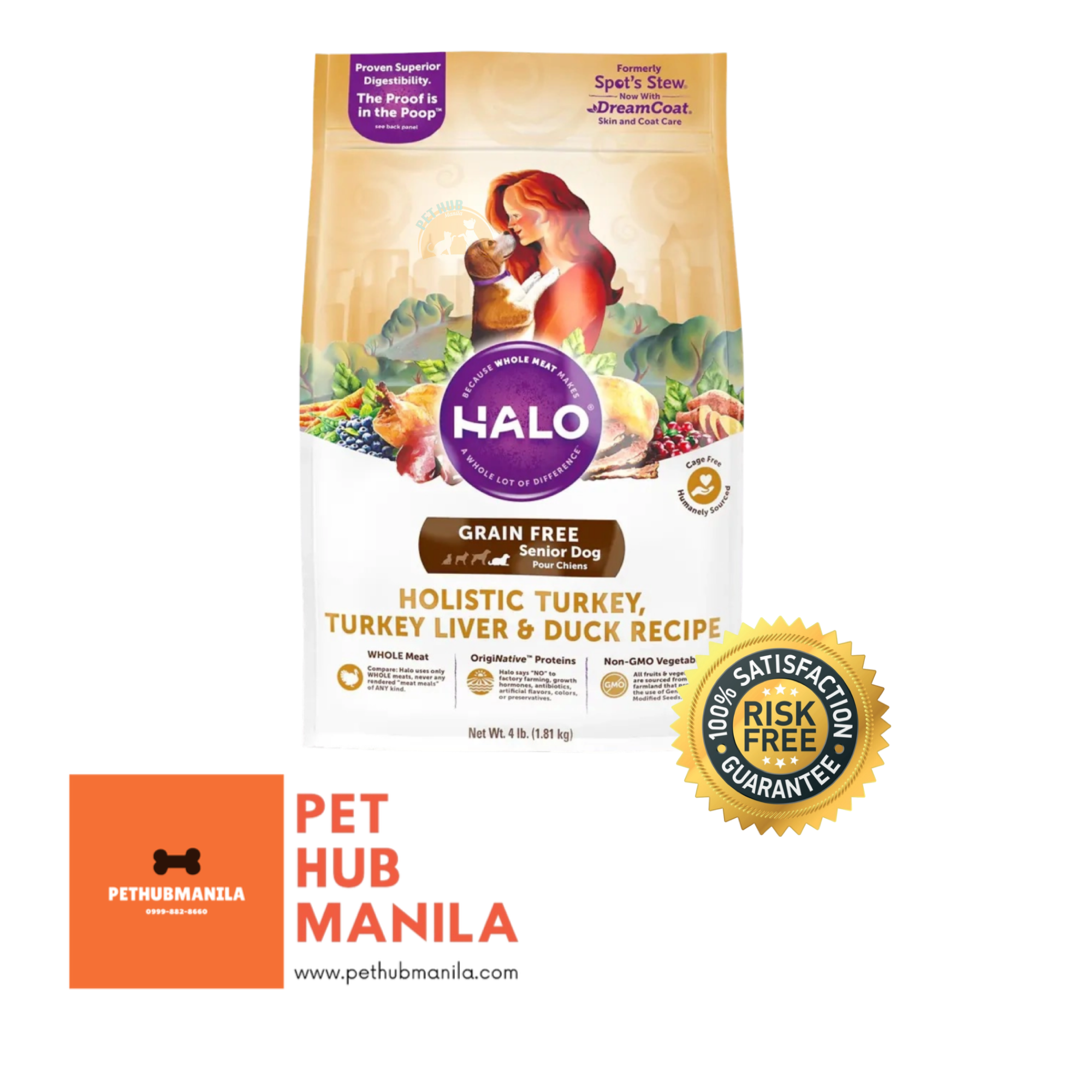 halo turkey dog food