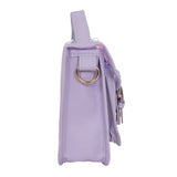 Shiny Sling Bag Purple With Personalization