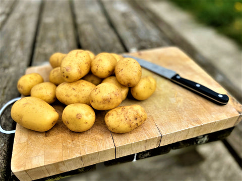 new potatoes recipe for cooking on wood