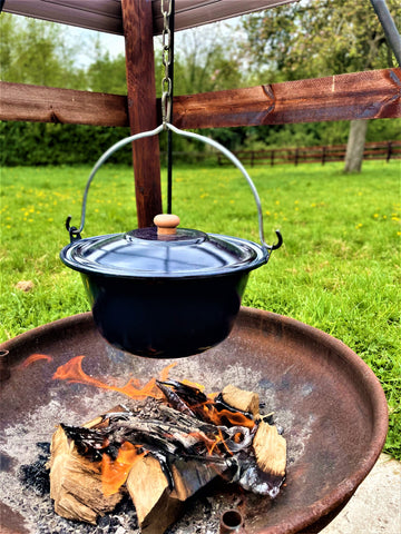 using a kotlich when cooking wood