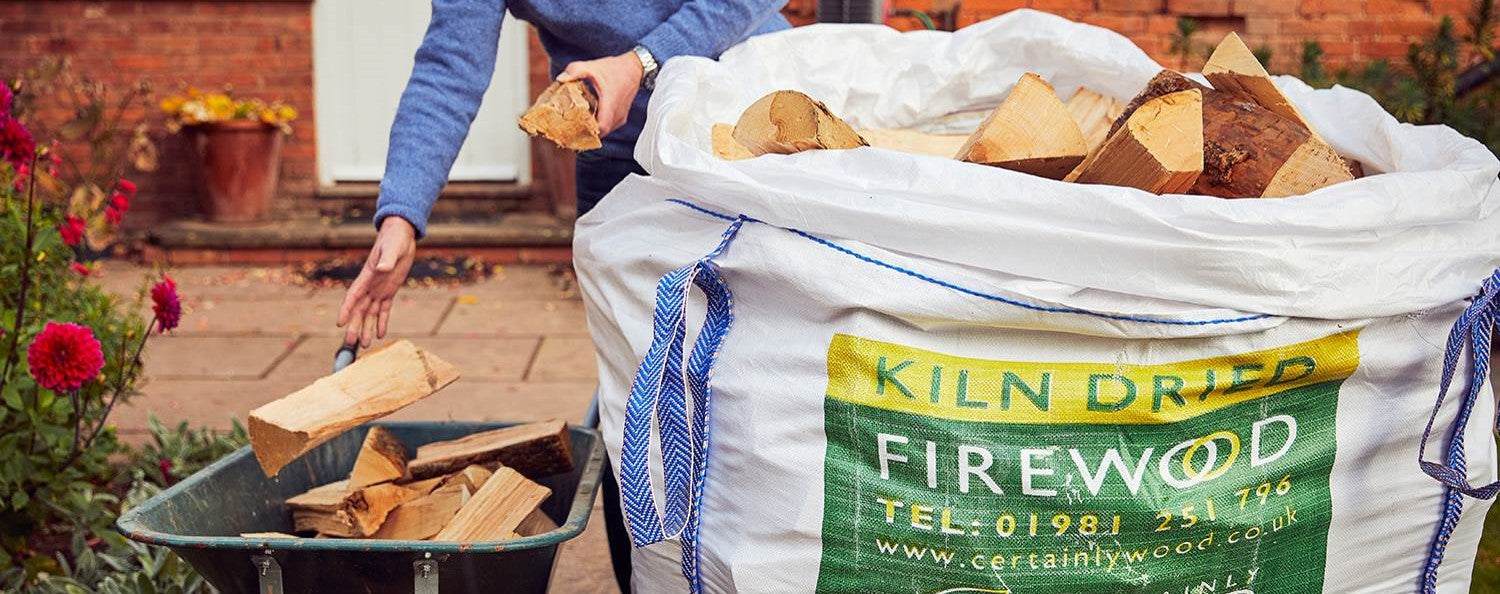 Bulk Bag kiln dried logs monthly prize draw