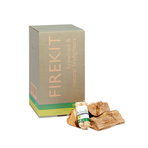 firekits- kiln dried logs and natural firelighters