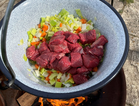 fresh stewing steak for irish stew