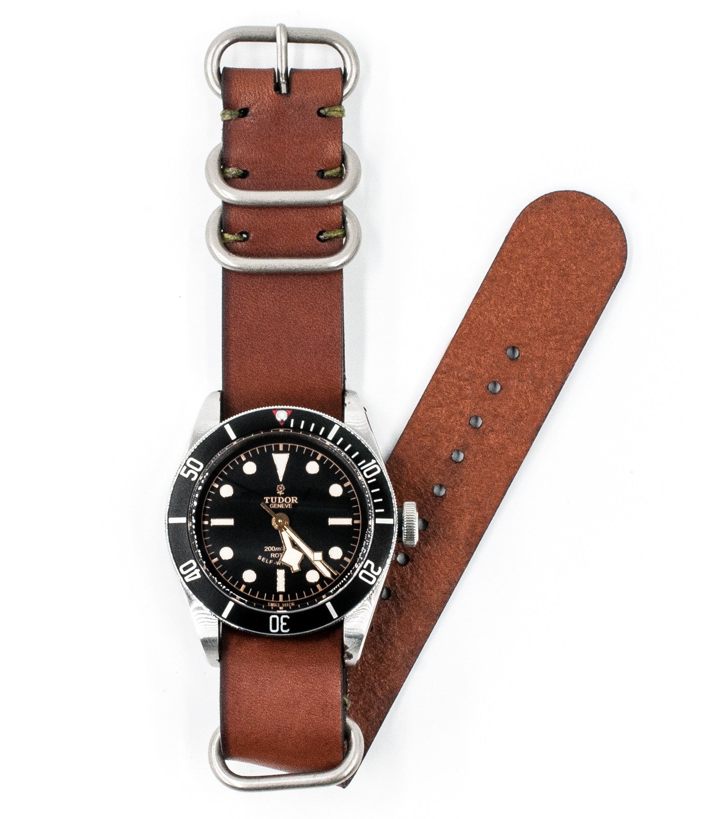 brown watch strap